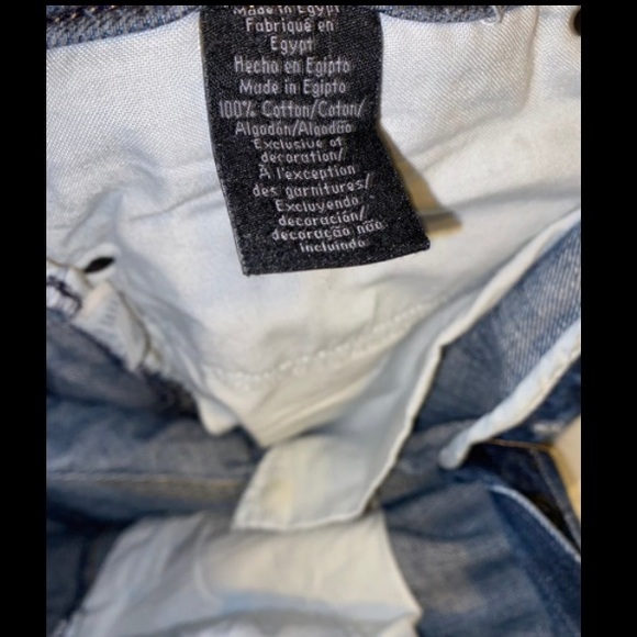 *NEW* Calvin Klein Slim Straight Ripped Jeans (Size 34) - Picture 6 of 8